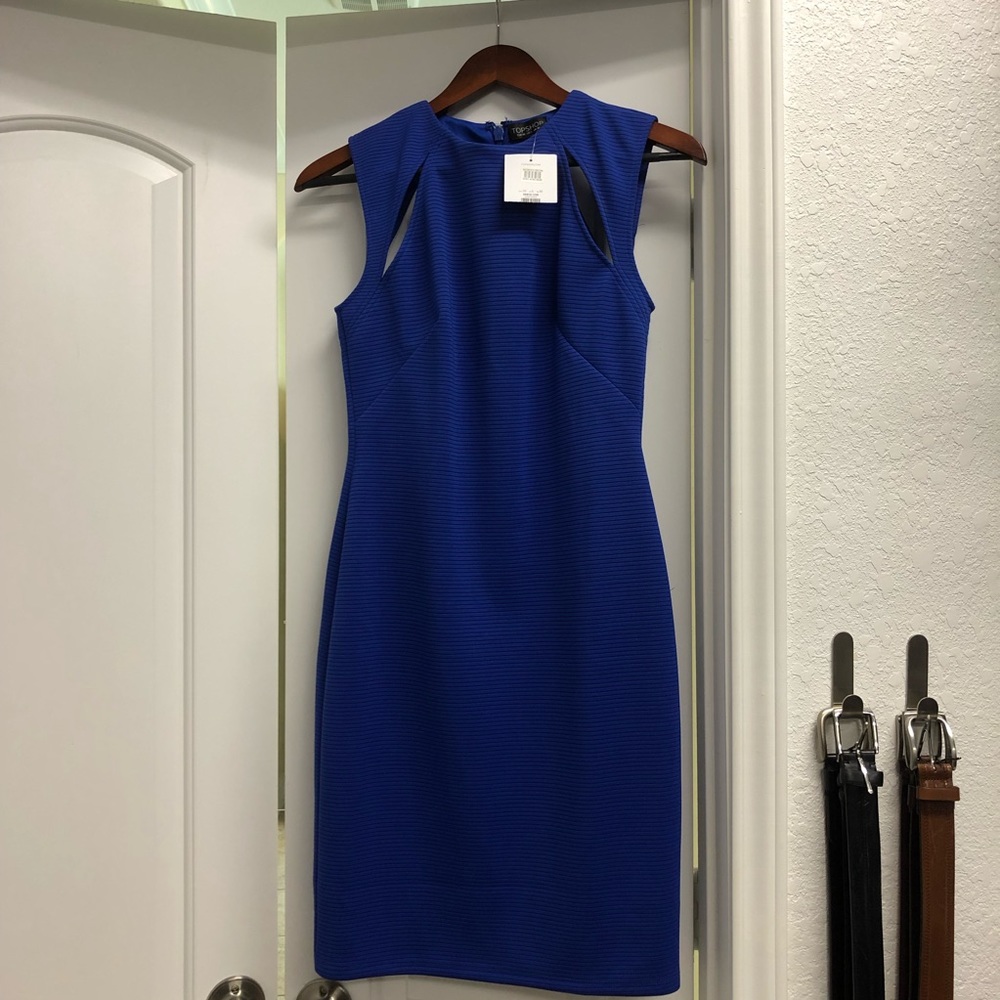 Topshop Women’s Shoulder Splice Bodycon Dress